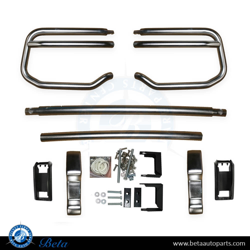 G63 Bull Bar Chrome for Mercedes G-Class W463 2018-Up models, Part Number 4638807601 G63 Bull Bar Chrome for Mercedes G-Class W463 2018-Up models, Part Number 4638807601